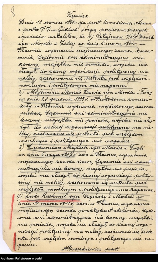 Obraz 11 z jednostki "Biblioteka Żydowska im. Szalom Alejchem w Pławnie pow. radomszczański"