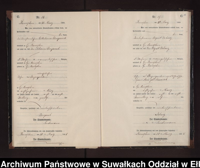 image.from.unit.number "Sterbe-Neben-Register des Preussischen Standes-Amtes Gr. Konopken Kreis Loetzen"