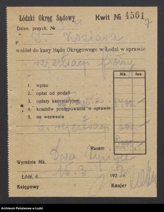 Obraz 9 z jednostki "Igor Koziara i S-ka- prowadzenie szarparni zarobkowej"