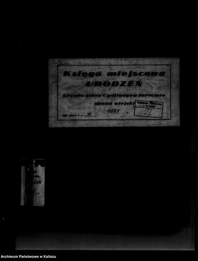Obraz 2 z jednostki "[Księga urodzeń]"