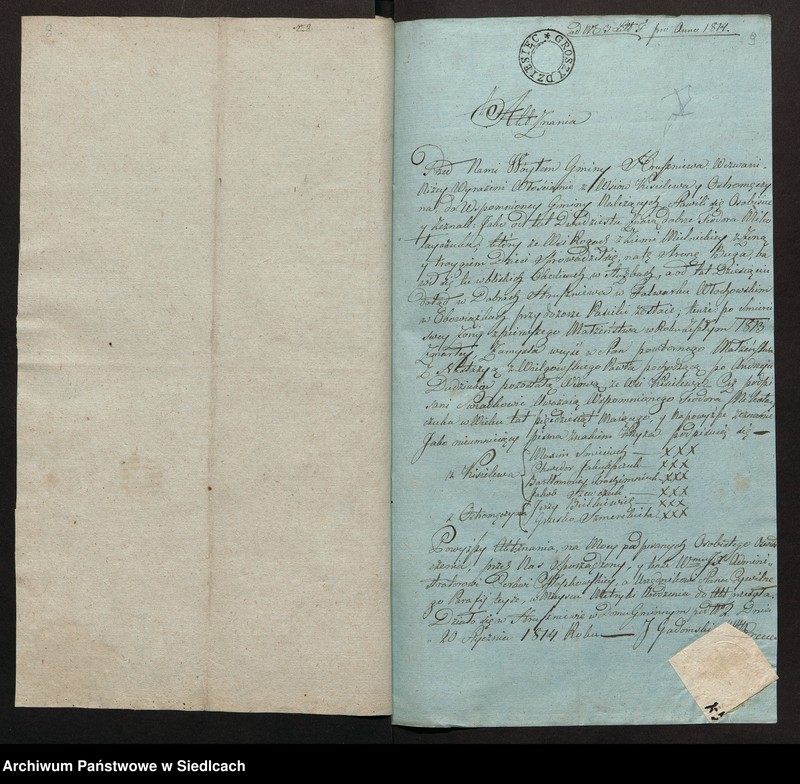 image.from.unit.number "Alegaty do aktów małżeństw"