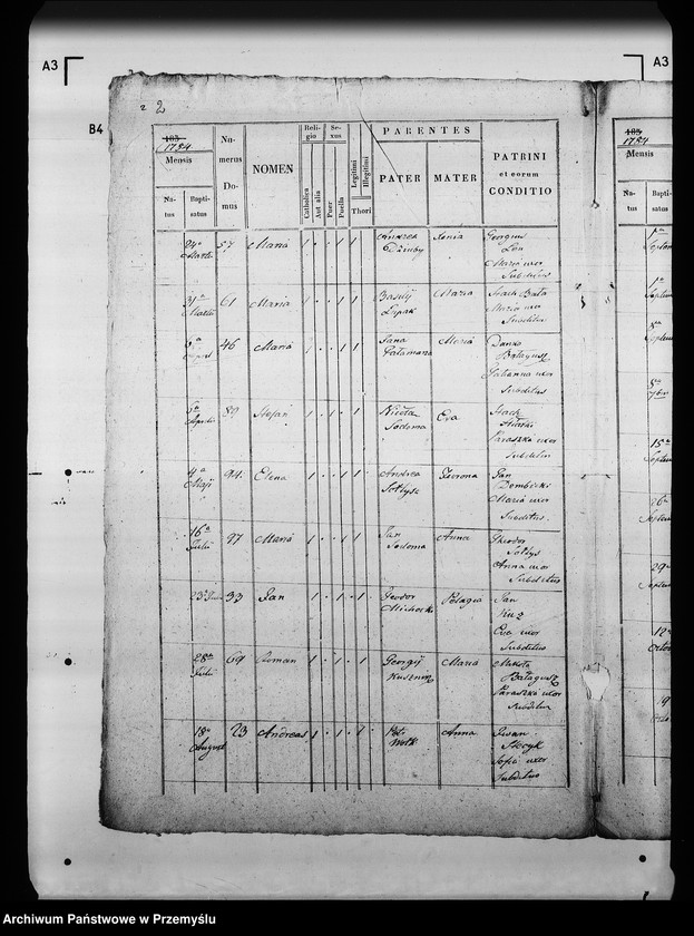 Obraz 6 z jednostki "[Kopie ksiąg metrykalnych parafii Tuczapy z filią Zbadyn (dekanat Jaworów)]"
