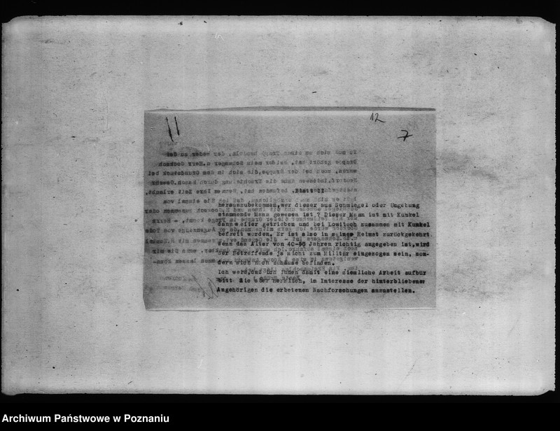 Obraz 17 z jednostki "Anzeigen im Ortdentuhen Berbachter am 2.8.1941 bert. Lültemeger - Herrenhofen, b. Schroda (Środa)"