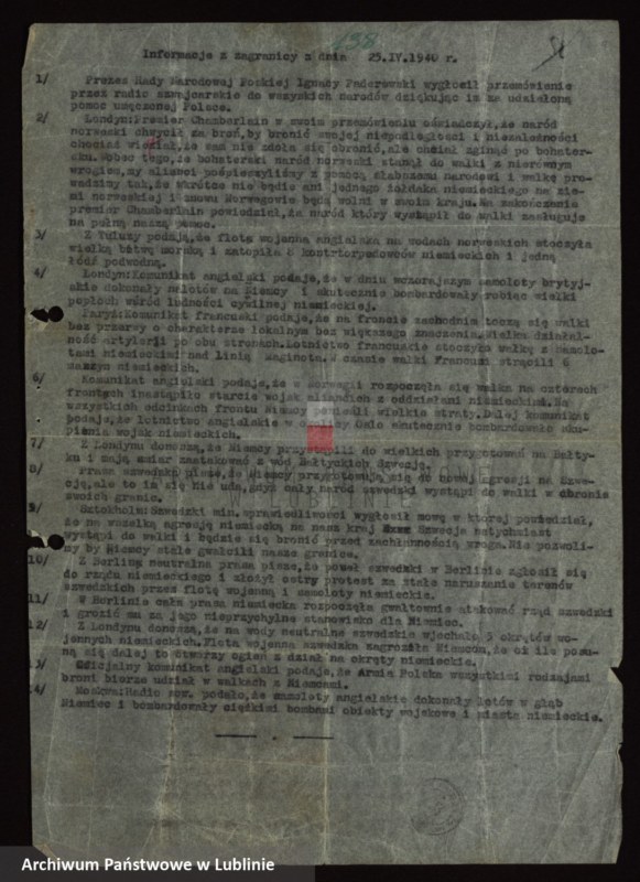 image.from.unit.number "[Komunikaty z nasłuchu radiowego za II-V.1940 r., VIII-XII.1943 r., II, IV i VII.1944 r.]"