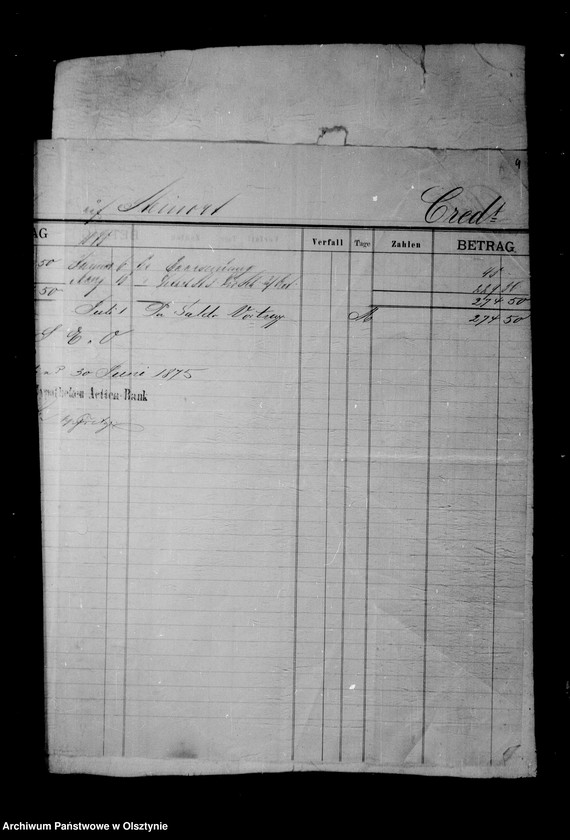 image.from.unit.number "/Akten betr. Geldgeschäfte der Lehndorff mit der Preuss. Hypotheken- Aktien- Bank, Berlin/"