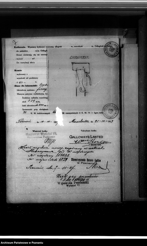 Obraz 12 z jednostki "Spalarnia śmieci własność Magistrat miasta Poznania nr woj. kotła 6029"