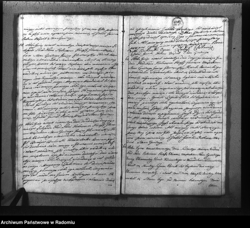 image.from.unit.number "Księga akt cywilnych gminy Głowaczew na rok 1818"