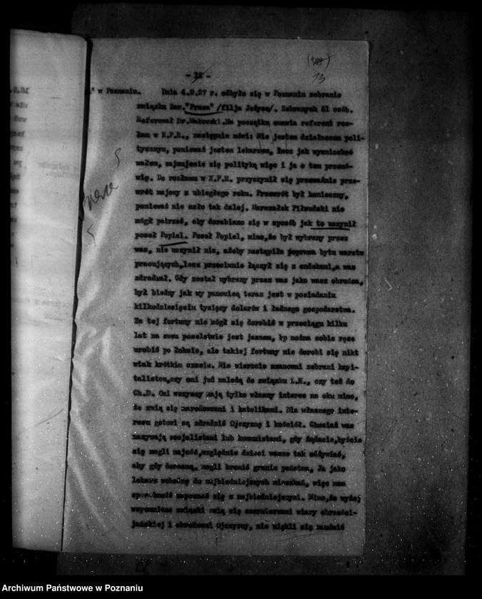 Obraz 17 z jednostki "Sprawozdania sytuacyjne tygodniowe za czas od 2 września do 27 października 1927 r."