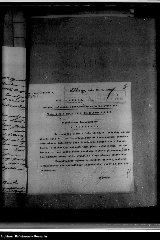 Obraz 12 z jednostki "Członkowie magistratu miasta Gniewkowa"