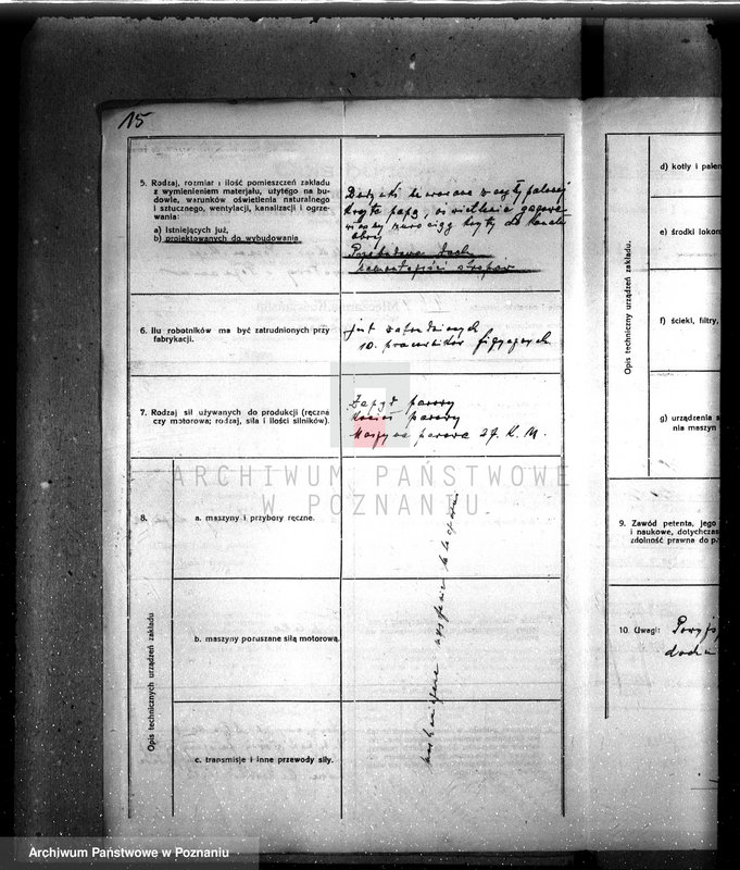 Obraz 19 z jednostki "/Rozbudowa mleczarni w Kościanie/"