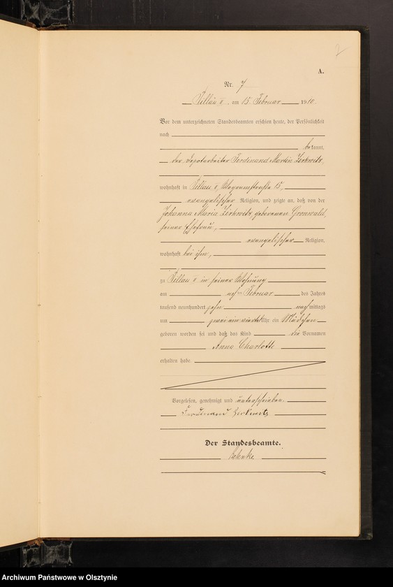 image.from.unit.number "Geburts-Haupt-Register Nr 1 - 95"