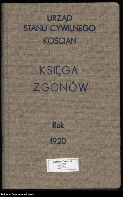 Obraz 2 z jednostki "[Księga zgonów]"