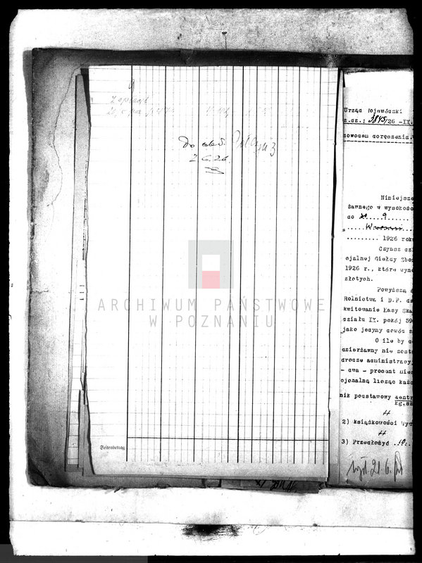 Obraz 13 z jednostki "Spłata czynszu dzierżawnego majątku Pałczyn"