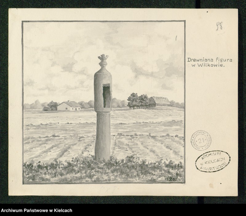 image.from.collection.number "Szkice kapliczek przydrożnych111"