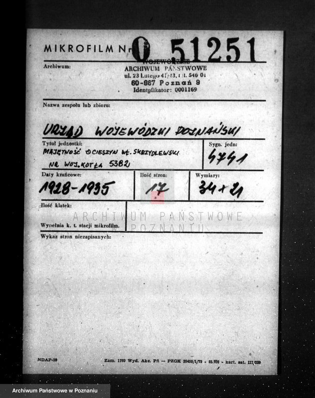 Obraz 2 z jednostki "Majętność Ocieszyn, własność Skrzydlewski nr woj. kotła 5382"