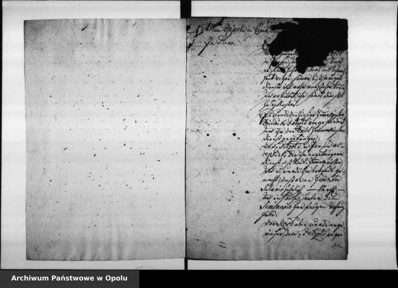 Obraz 16 z jednostki "Acta des Magistrats zu Oppeln von Anstellung der städtischen Baubeamten als des Bauinspectors, Zimmer, Maurermeisters, Aufsehers"