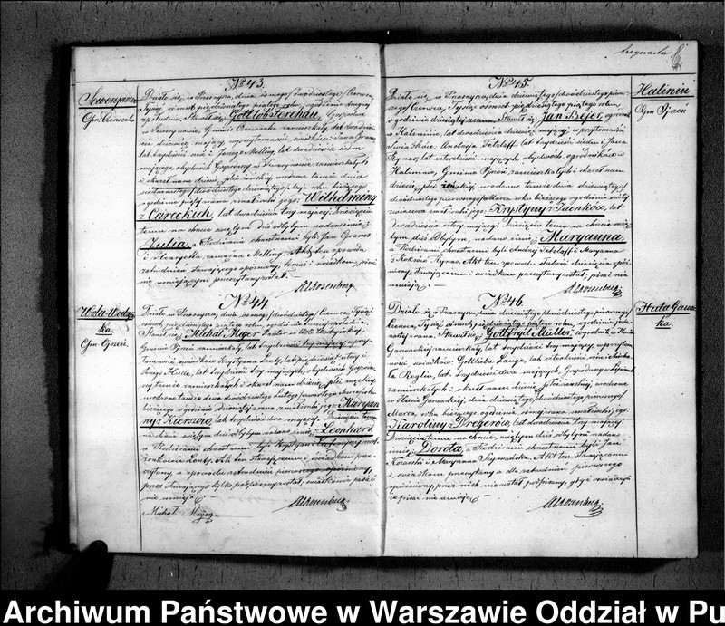 image.from.unit.number "Akta urodzeń, małżeństw i zgonów"