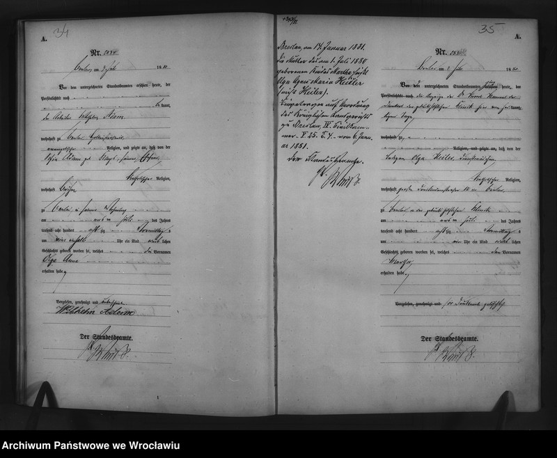 image.from.unit.number "Geburts-Haupt-Register Breslau II 1880 Band 8"