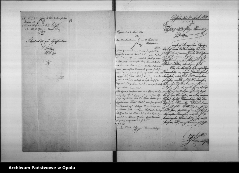 Obraz 17 z jednostki "Acta des Magistrats zu Oppeln betreffend den Wein- u.[nd] Bier-Ausschank im Siwinna