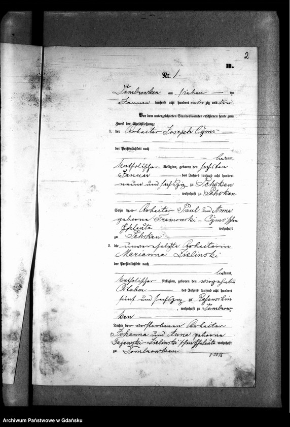 image.from.unit.number "Księga małżeństw"