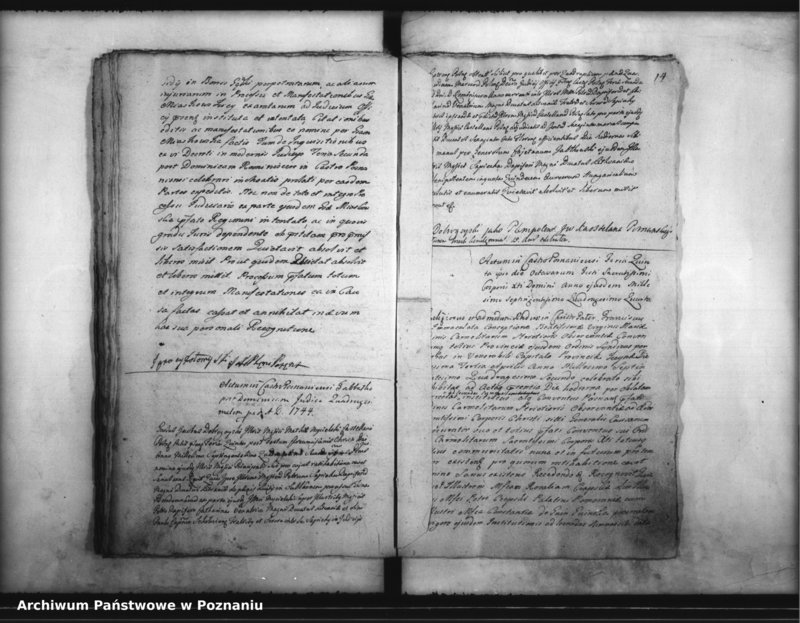 Obraz 18 z jednostki "Inscriptiones, resignationes [protocollon]"