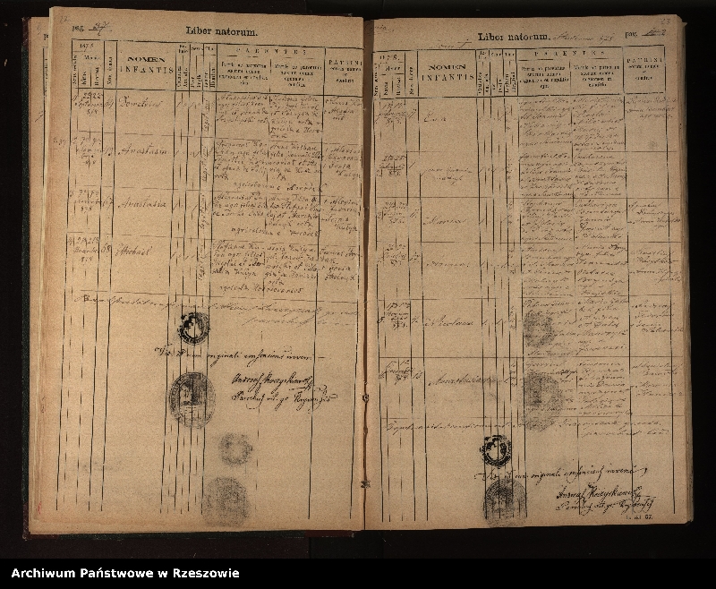 image.from.unit.number "Księga urodzeń, małżeństw i zgonów dla miejscowości Rajskie, Sakowczyk, Studenne, Horodek"