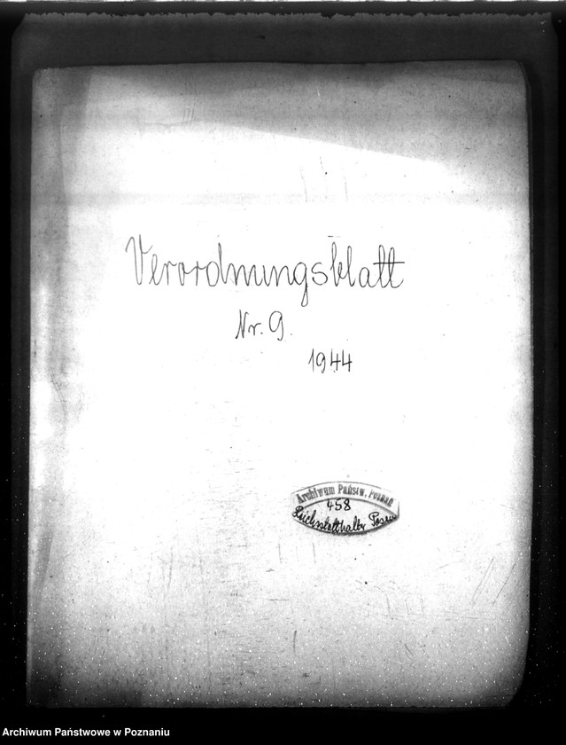 Obraz 4 z jednostki "Verordnungsblatt Nr. 9"