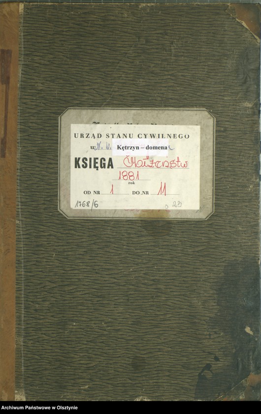 image.from.unit.number "Heiraths-Neben-Register Nr 1 - 11"