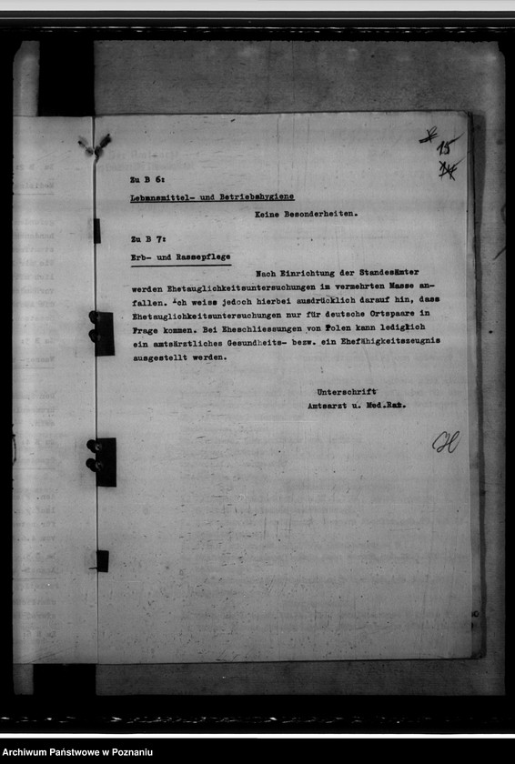 Obraz 20 z jednostki "Stand des Gesundheitswesens in Litzmannstadt - Land (Łódź)"