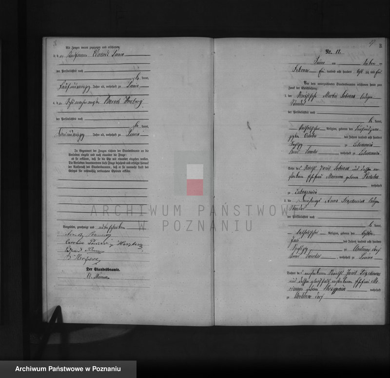 Obraz 16 z jednostki "Księga małżeństw"