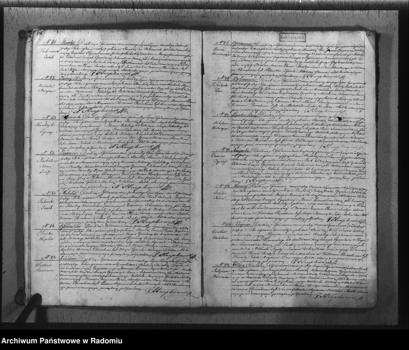 image.from.unit.number "Duplikat akt urodzonych, zaślubionych i zmarłych z parafii Głowaczów w roku 1855"