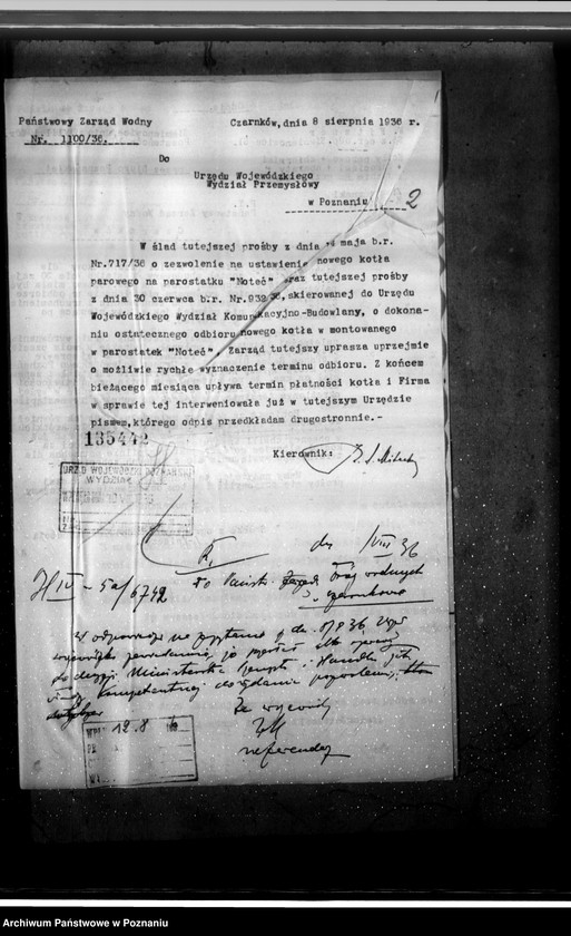 Obraz 6 z jednostki "Statek "Noteć" w Czarnkowie zainstalowanie nowego kotła"