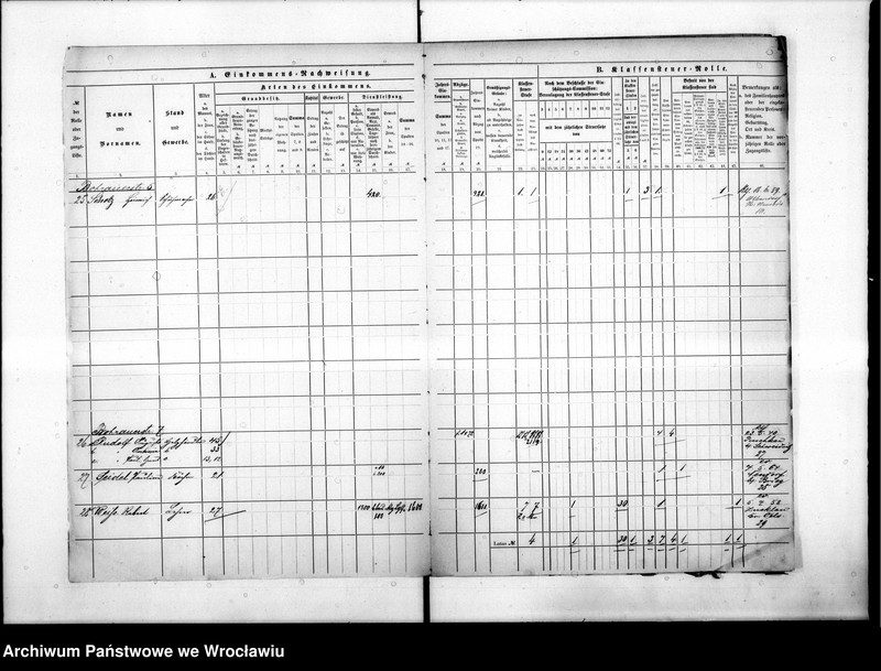 image.from.unit.number "Klassensteuerrolle nebst Eikommens - Nachweisung"