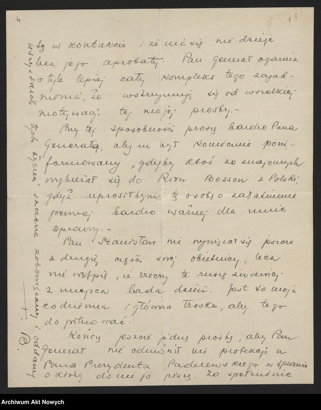 image.from.unit.number "Borkowski Tadeusz.  Prośba o określenie stosunku Władysława Sikorskiego do Wojciecha Korfantego."