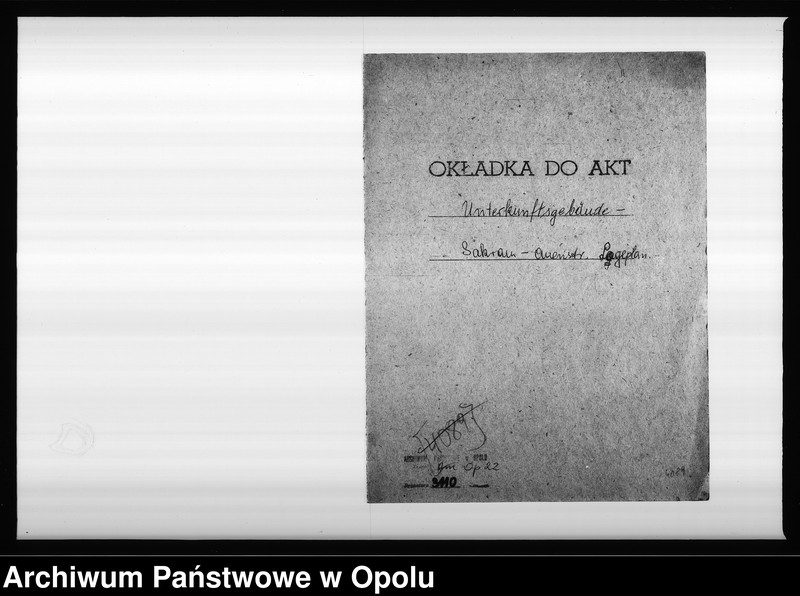 Obraz 4 z jednostki "[Kwatera Zakrzów-Auenstrasse - plan sytuacyjny]"