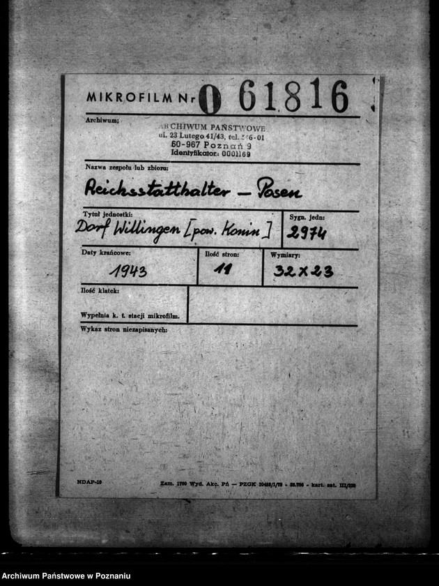 Obraz 2 z jednostki "Dorf Willingen - powiat Konin"