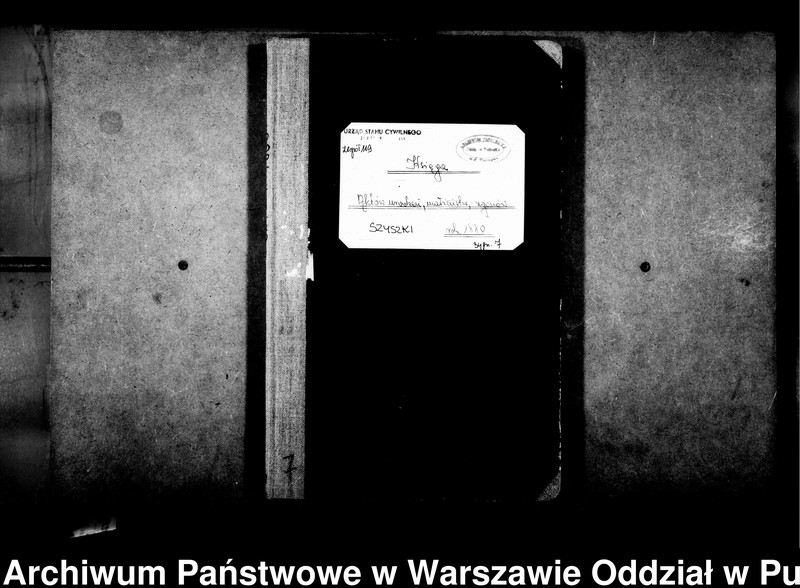 image.from.unit.number "Akta urodzeń, małżeństw i zgonów"