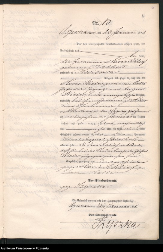 Obraz 16 z jednostki "Księga urodzeń"