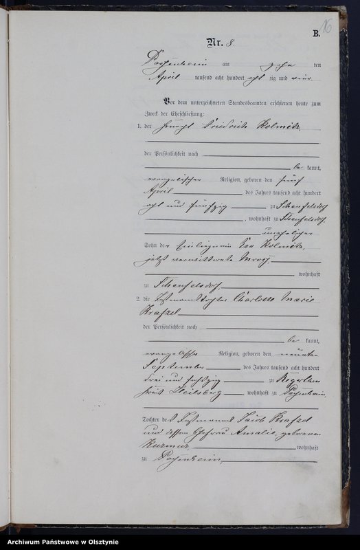 image.from.unit.number "Heiraths-Haupt-Register Nr 1 - 27"