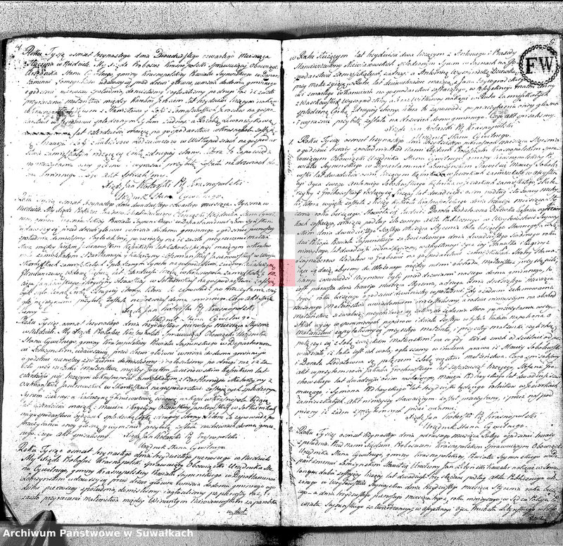 image.from.unit.number "Akta Cywilne Małżeństwa Gminy Krasnopolskiey Pttu Seyneńskiego Deptu Łomżyńskiego 1813 R."
