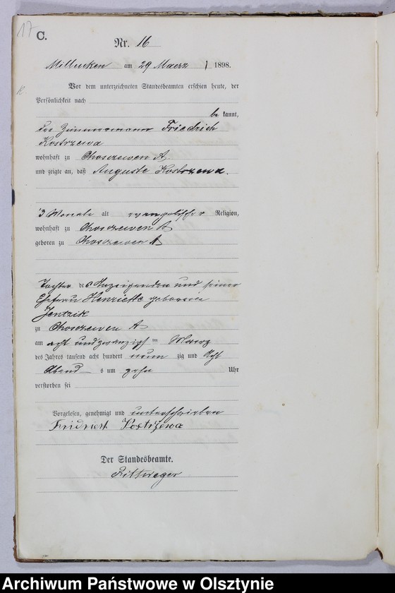 image.from.unit.number "Sterbe-Haupt-Register Nr 1 - 77 i 1 - 76"