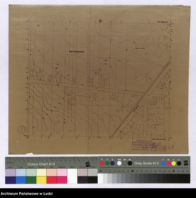 Obraz 1 z jednostki "Plan miasta Rudy Pabianickiej Sekcja 29"