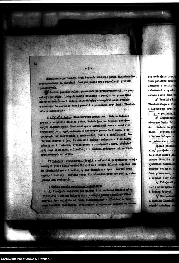 Obraz 13 z jednostki "Mikulice, nabycie nieruchomości w trybie art. 8 ustawy o wykonaniu reformy rolnej"