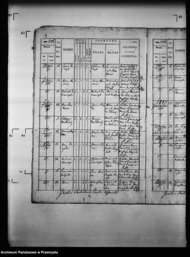 Obraz 11 z jednostki "[Kopie ksiąg metrykalnych parafii Wysowa z filią Blechnarka (dekanat Gorlice)]"