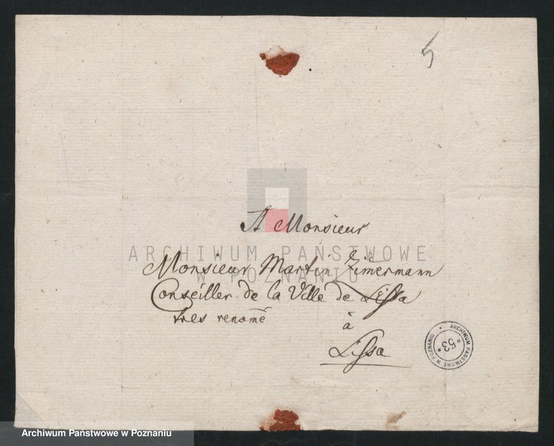 Obraz 6 z jednostki "Uwagi poczynione przez T. Klesela, sekretarza dóbr Sułkowskiego, w sprawie sytuacji kupców w Lesznie przestawionej przez ich deputację; język niemiecki"