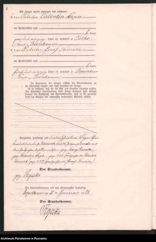 Obraz 11 z jednostki "Księga małżeństw"