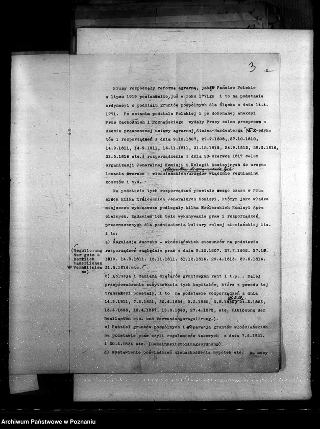 Obraz 7 z jednostki "Sprawy szczegółowo-administracyjne , agrarna reforma"