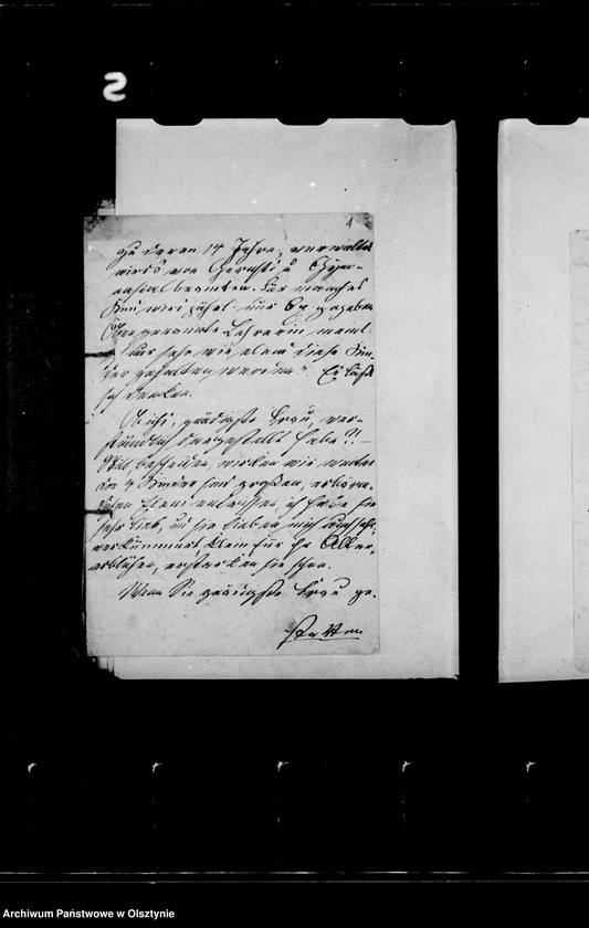 image.from.unit.number "/Briefe der Pfarrersfrau Caroline Remus an die Gräfin Anna Lehndorff/"