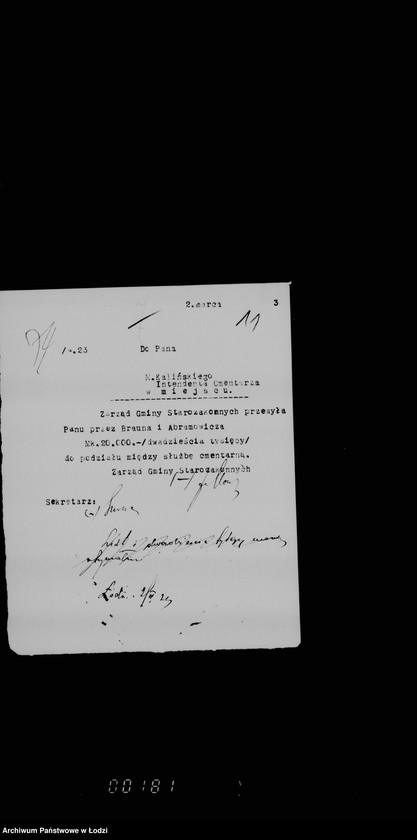 Obraz 15 z jednostki "Cmentarz"