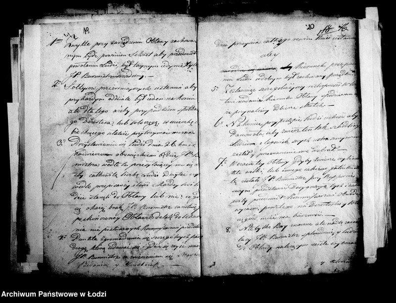 Obraz 16 z jednostki "Akta tyczące się obław i nadzwyczajnych rewizji"